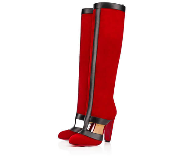日本未入荷 クリスチャン ルブタンスーパーコピー Christian Louboutin 2016-17AW新作 斬新デザイン Barbareva ロングブーツ